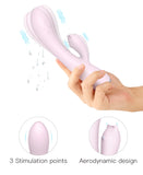 Dream Pink-Blush Bunny G-Spot & Clitoral Stimulator