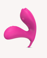 Vivid Curve Dual-Stimulation Wearable Vibrator – Silicone Rechargeable Toy with Remote Control