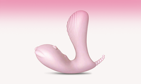 Vivid Curve Dual-Stimulation Wearable Vibrator – Silicone Rechargeable Toy with Remote Control