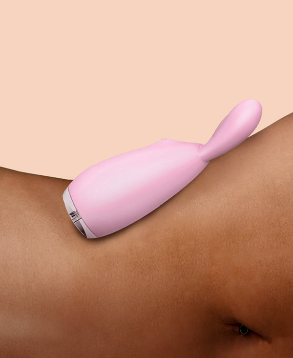 Pink Bunny Dual-Tip Vibrator – Soft Silicone Intimate Toy with Multi-Speed Vibration