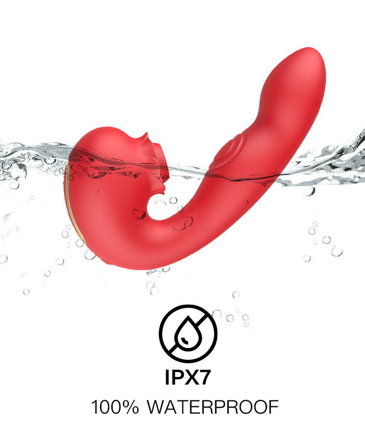 Rose ecstasy-Scarlet Sensation G-Spot & Clitoral Vibrator