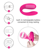 Wearable G-Spot & Clitoral Vibrator for Couples