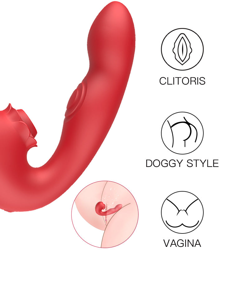 Scarlet Sensation G-Spot & Clitoral Vibrator