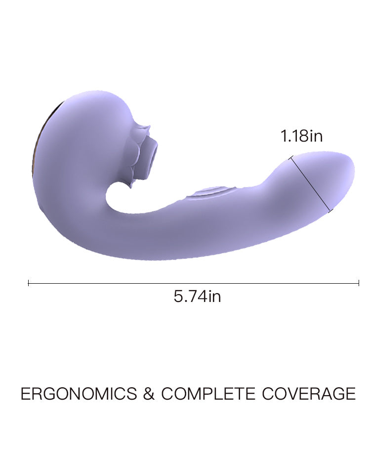 Rose ecstasy-Scarlet Sensation G-Spot & Clitoral Vibrator