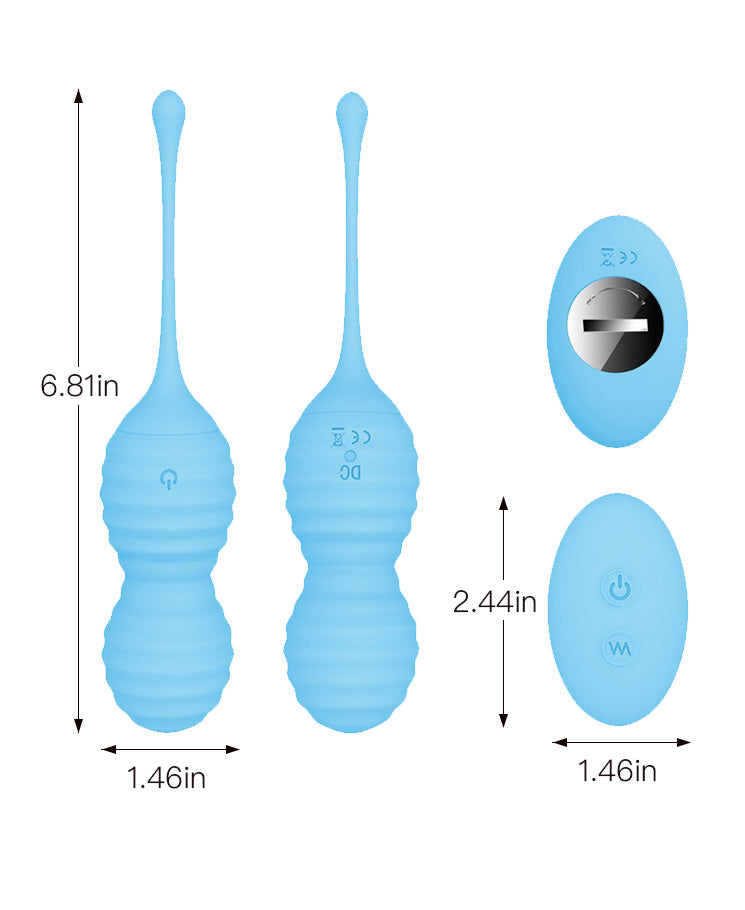 pink sculpt kegel ball  - textured silicone pelvic floor training set for - intimate wellness.