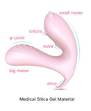 Vivid Curve Dual-Stimulation Wearable Vibrator – Silicone Rechargeable Toy with Remote Control