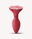 Rose ecstasy-Scarlet Rose Silicone Vibrator