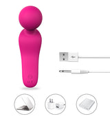 Rechargeable Wand Massager for Clitoral Stimulation