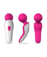 Rechargeable Purple Wand Massager for Clitoral Stimulation