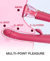 RoseThrill Multi-Speed Silicone Intimate Wand Massager