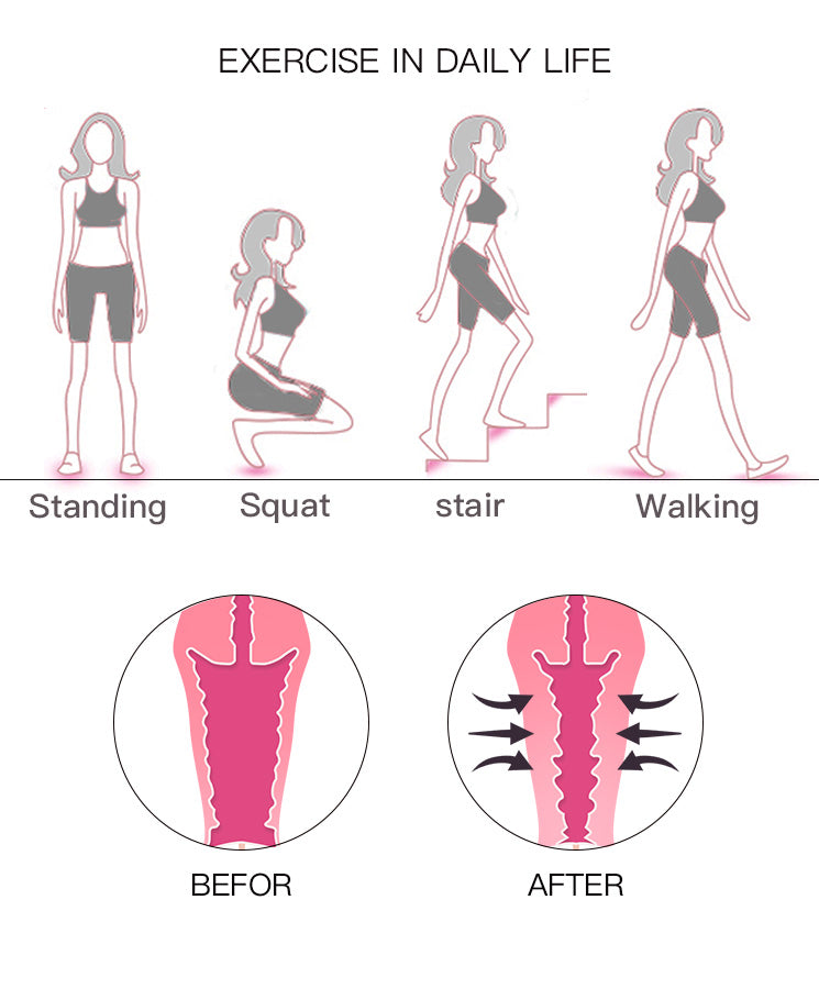 pink sculpt kegel ball  - textured silicone pelvic floor training set for - intimate wellness.