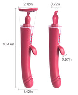 RoseThrill Multi-Speed Silicone Intimate Wand Massager