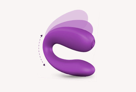 Luna Curve Purple Wearable G-Spot Vibrator