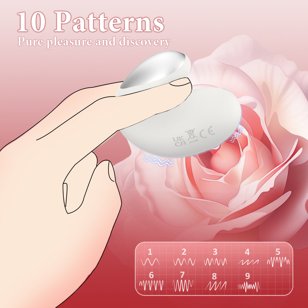 Massage jumping egg women's slient out to wear sex toys