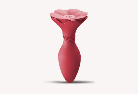 Rose ecstasy-Scarlet Rose Silicone Vibrator