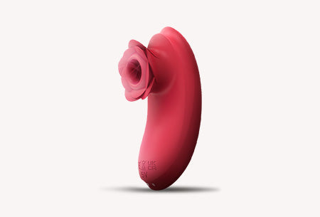 rose sucker- Ergonomic Silicone pleasure Toy with suction & Vibration