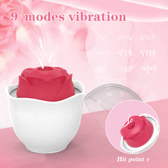 SHD-S372rose poweerful dildo vibrator love toys for women