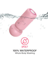 Noir Sphere Mini Wand Vibrator – Compact Silicone Massager with Powerful Vibration