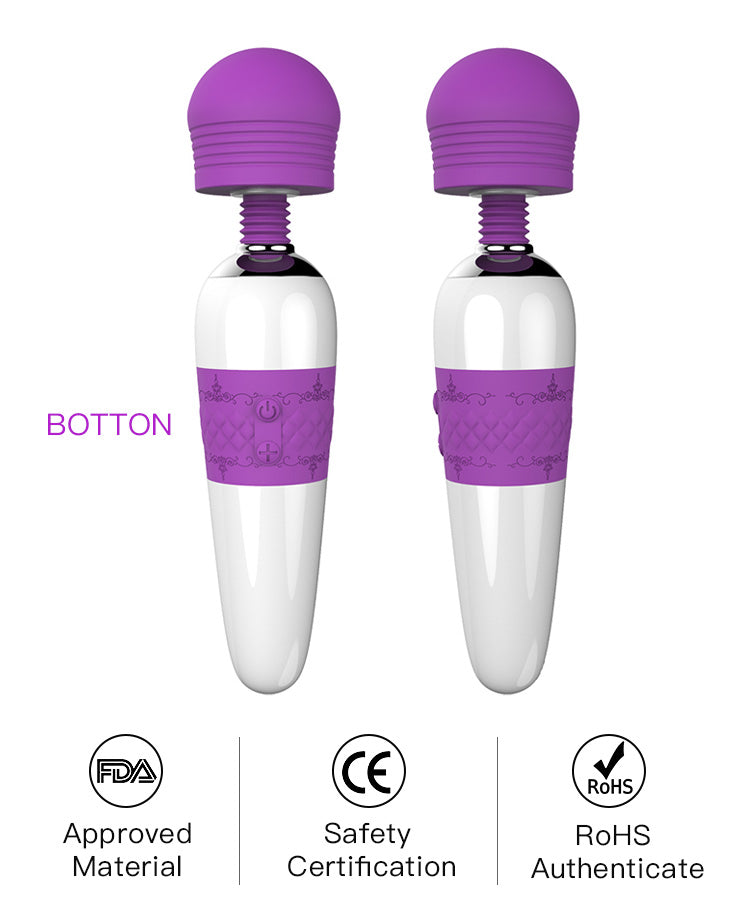 Slate Flex Retractable Bullet Vibrator – Silicone Thrusting Toy with Textured Grip & Multi-Speed Vibration