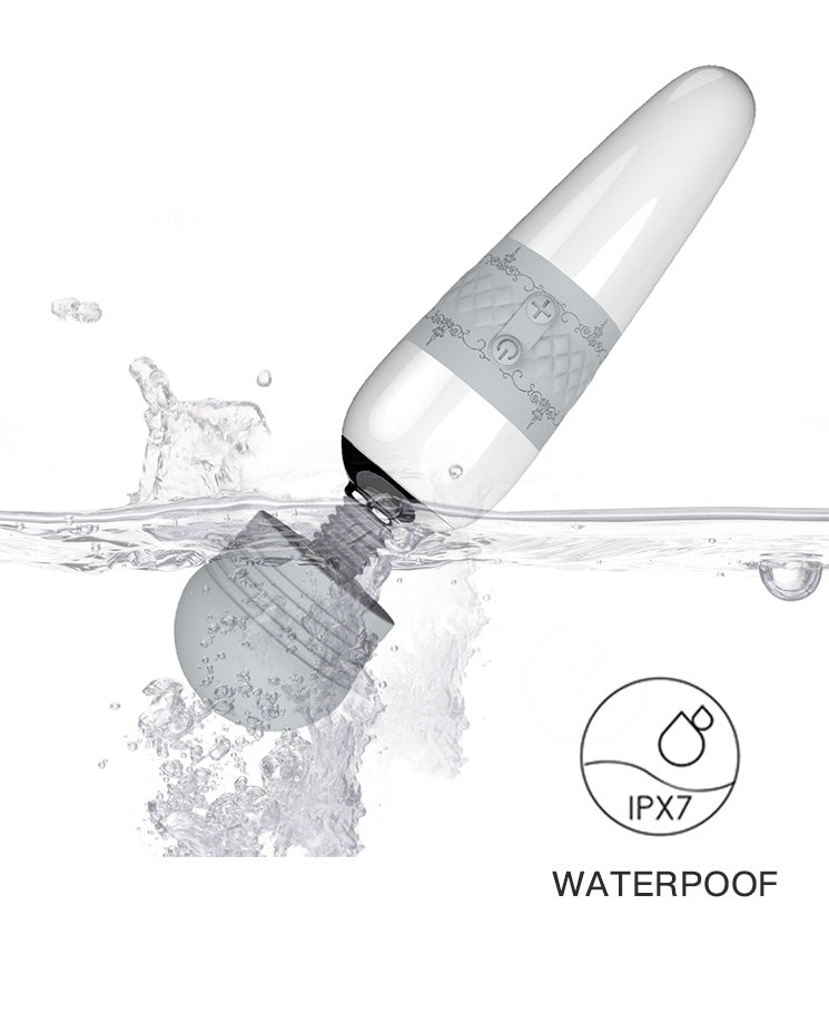 Slate Flex Retractable Bullet Vibrator – Silicone Thrusting Toy with Textured Grip & Multi-Speed Vibration