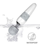 Slate Flex Retractable Bullet Vibrator – Silicone Thrusting Toy with Textured Grip & Multi-Speed Vibration