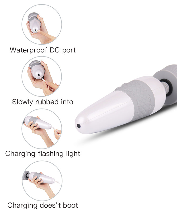 Slate Flex Retractable Bullet Vibrator – Silicone Thrusting Toy with Textured Grip & Multi-Speed Vibration