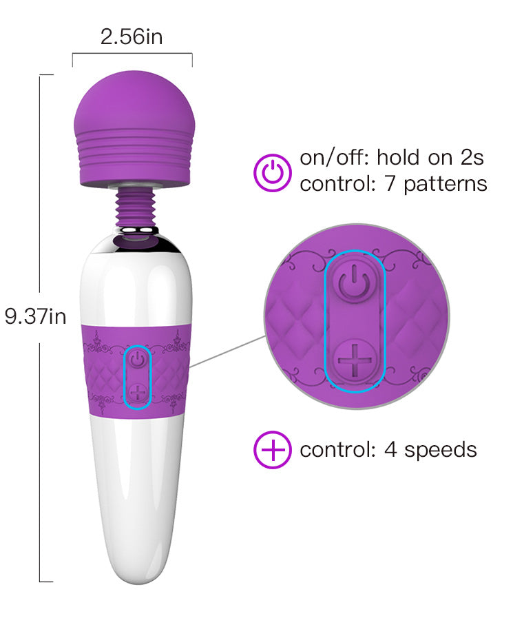 Slate Flex Retractable Bullet Vibrator – Silicone Thrusting Toy with Textured Grip & Multi-Speed Vibration