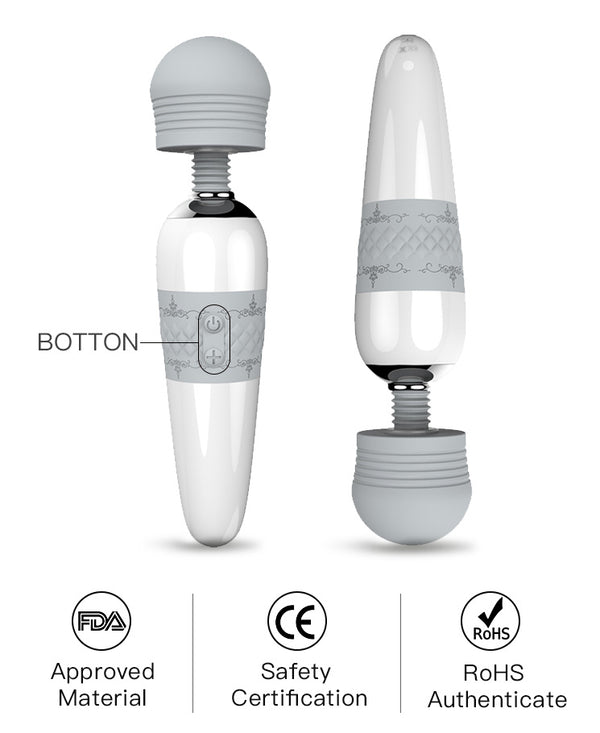 Slate Flex Retractable Bullet Vibrator – Silicone Thrusting Toy with Textured Grip & Multi-Speed Vibration