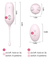 Dream Pink -  PurrCute Remote Intimate Egg