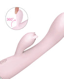 Dream Pink-Blush Bunny G-Spot & Clitoral Stimulator