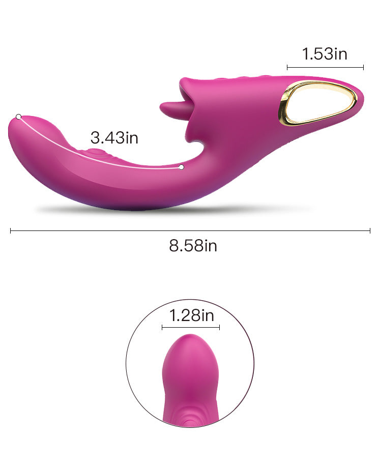 LuminaGleam Curved Vibrator